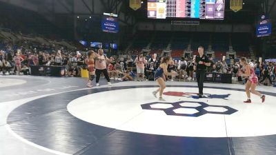 120 lbs Cons. Rd Of 64 - Saydee Lussenhop, Colorado vs Tessa Urias, Texas