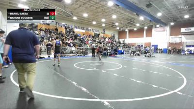 132 lbs Champ. Round 2 - Nathan Boquete, Paramount vs Daniel Baeza, San Dimas