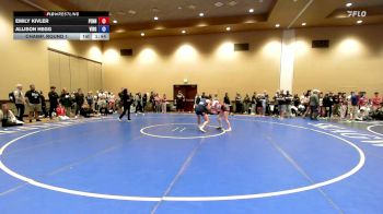 115 lbs Champ. Round 1 - Emily Kivler, Pennsylvania vs Allison Hegg, Virginia