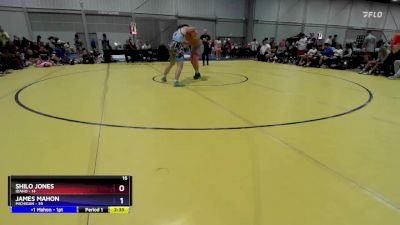 285 lbs Placement Matches (16 Team) - Shilo Jones, Idaho vs James Mahon, Michigan