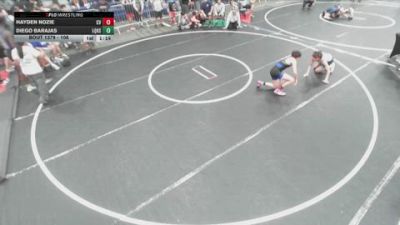 106 lbs Quarterfinal - Diego Barajas, La Quinta High School vs Hayden Nozie, Canyon View