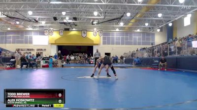 106 lbs Semifinal - Todd Brewer, Picayune High School vs Alex Moskowitz, Ocean Springs, MS