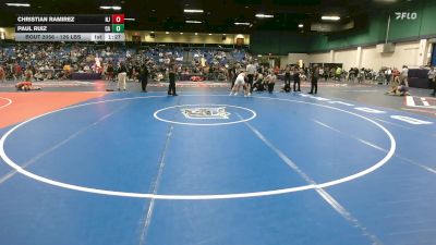 126 lbs Round Of 128 - Christian Ramirez, NJ vs Paul Ruiz, CA