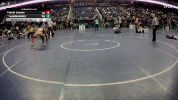 2A 150 lbs Cons. Round 3 - Jayden Henry, Trinity vs Naim Bethea, Salisbury