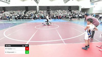 83-M lbs Consolation - Malec Ksebe, McDonald Wrestling Academy vs Beau Siljanoski, Olympic