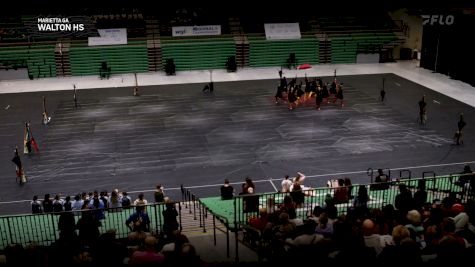 Walton HS "Marietta GA" at 2026 WGI Guard Buford Regional+