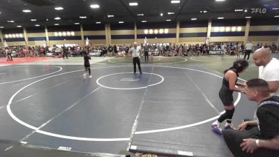 80 lbs Semifinal - Heavyn Woods, Takedown Elite vs Zoey Garcia, Pirates