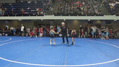 71 lbs Champ. Rd Of 16 - AJ Puckett, Alpha Elite vs Christopher Porto, Team Tugman