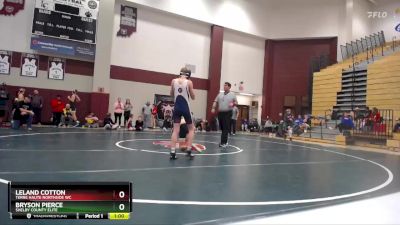 116-127 lbs Round 4 - Leland Cotton, Terre Haute Northside WC vs Bryson Pierce, Shelby County Elite