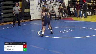 80 lbs Round Of 16 - Chase Stegena, Scraper vs Caden Slaper, Lake Catholic