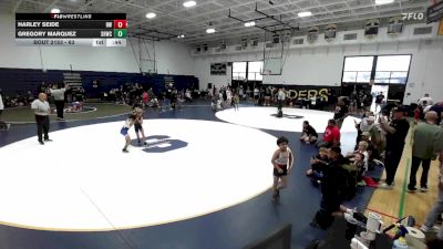 63 lbs Cons. Round 3 - Gregory Marquez, Socal Hammers Wrestling Club vs Harley Seide, Reign WC