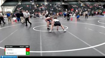 165 lbs Cons. Semi - Wyatt Hayes, Nebraska-Kearney vs Jack Ganos, Air Force