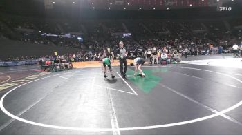 4A Boys 106 lbs Semifinal - Cody Sieminski, Sweet Home Boys vs Darren Gulzow, La Grande Boys
