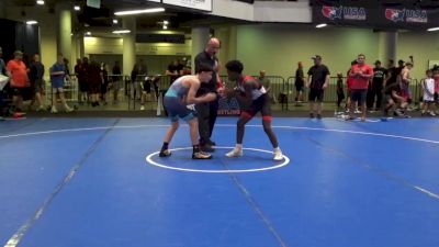 115 lbs Cons. Semis - Dominick Turner, STL Warrior vs Jameson Williams, Gold Rush Wrestling
