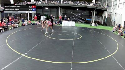 115 lbs Marlee Solomon, Pennsylvania Blue vs Phoebe Richers, Texas Blue