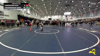 93 lbs Cons. Round 5 - Muhammadsharif Jumaev, Elite Wrestling Academy vs Christopher Pulis, Brawler Elite