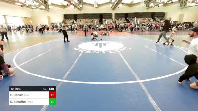 56-B lbs Round Of 32 - Dominic Canale, AMERICAN MMA AND WRESTLING vs Dane Schaffer, Mat Assassins