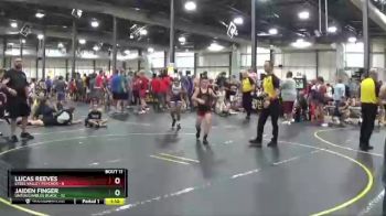 96 lbs Round 4 (6 Team) - Lucas Reeves, Steel Valley Psychos vs Jaiden Finger, Untouchables Black