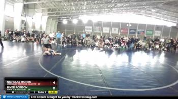 45 lbs Round 1 (4 Team) - Nicholas Harris, Sanderson Wrestling Academy vs River Robison, Black Fox Wrestling