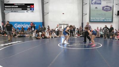 82 lbs Rr Rnd 5 - Savada Kitchen, NC United - W vs Teagan McGuinness, Team Worldwide - W