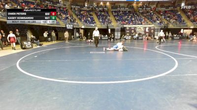 95 lbs Consy 3 - Owen Peters, North Allegheny vs Kasey Komisarski, Wattsburg