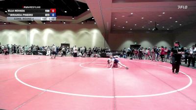 125 lbs Cons. Round 4 - Ella Nevada, Pennsylvania vs Miranda Pineiro, New York