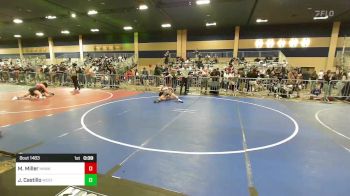 120 lbs Consi Of 16 #2 - Miles Miller, Hawkeye WC vs Jeremiah Castillo, West Valley HS