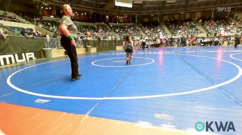 75 lbs Round Of 16 - Ryder Hatcher, Harrah Little League Wrestling vs Champ Bryant, Victory Grappling Club