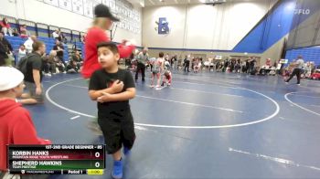 85 lbs Semifinal - Korbin Hanks, Mountain Ridge Youth Wrestling vs Shepherd Hawkins, Team Prestige