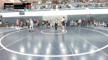 120 lbs Round 4 - Isaac Cruz, Idaho vs Liam Breen, Twin Falls High School Wrestling