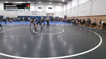179 lbs Champ. Round 2 - Josh Tepoorten, Monte Vista Christian vs Adam Calistro, Independence (Bakersfield)