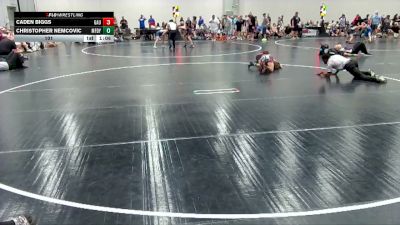 101 lbs Round 3 (6 Team) - Caden Biggs, GA United vs Christopher Nemcovic, MF Dynasty
