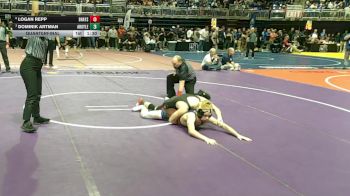 5A 132 lbs Quarterfinal - Dominik Artman, Argyle vs Logan Repp, Buda Hays