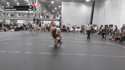 132 lbs Quarterfinals (8 Team) - Marco Futia, Savage WA Nightmares vs Aidan Lee, Barn Brothers BlueWave