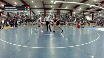 150 lbs Cons. Round 2 - Emilio Roybal, SLAM! Nevada vs Jared Hurlbert, Damonte Ranch