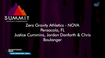 Zero Gravity Athletics - Nova [2025 L5 Senior Coed - Small Prelims] 2025 The D2 Summit