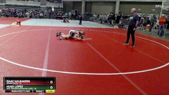 135 lbs Champ. Round 1 - Isaac Halbakken, Dover-Eyota vs Hugo Lopez, WML (Windom/Mountain Lake)