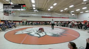 106 lbs Round 5 (6 Team) - Nick Ticknor, Glenrock vs Garret Withrow, Riverton