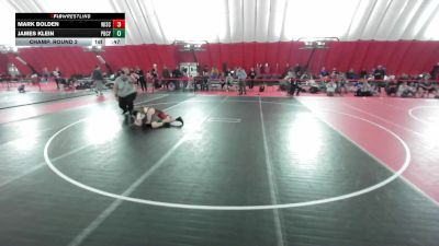 12U True Beginner - 113.8-119.6 Champ. Round 2 - Mark Bolden, Wisconsin vs James Klein, Pardeeville Boys Club Youth Wrestling