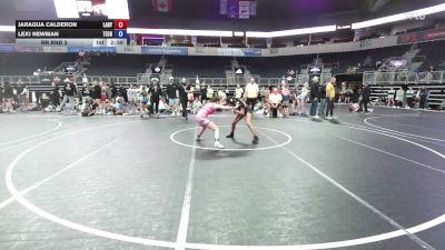 100 lbs Rr Rnd 2 - Jaragua Calderon, Lady Wildcat WC vs Lexi Newman, Tech Fall Elite (TFE)