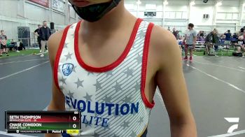 84 lbs Round 4 (8 Team) - Michael Ruckdaschel, Revolution Elite vs Calvin Kocher, Xtreme Team