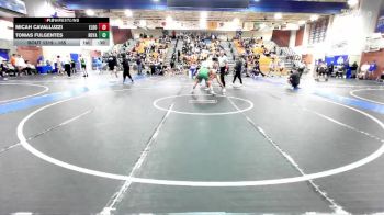 165 lbs Cons. Round 4 - Micah Cavalluzzi, El Dorado vs Tomas Fulgentes, Royal