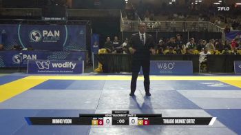 Thiago Munoz Ortiz vs Minho Yoon 2026 Pan Jiu Jitsu IBJJF Championship