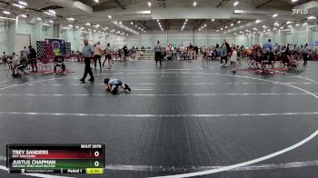 45 lbs Round 2 - Trey Sanders, Mat Assassins vs Justus Chapman, Ground Zero Huntington