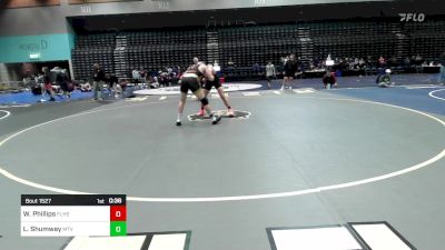 190 lbs Consi Of 8 #1 - Will Phillips, Fruitland vs Landon Shumway, Mountain View (UT)