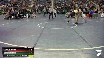 4A 165 lbs Cons. Round 3 - Colton Bogan, Providence vs Connor Reese, T.C. Roberson