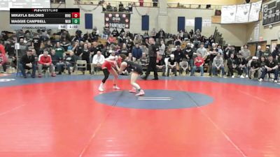 107 lbs Consolation - Mikayla Balonis, Hingham vs Maggie Campbell, Woburn