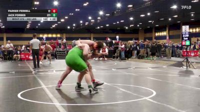 285 lbs C Of 8 #1 - Parker Ferrell, Virginia Tech vs Jack Forbes, Utah Valley