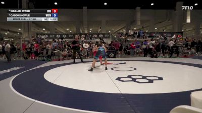 97 kg Cons. Quarters - William Ward, SOUTHWEST WRESTLING CLUB vs Cason Howle, Wolfpack RTC/ Titan Mercury Wrestling Club