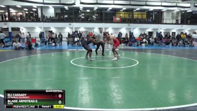 174 lbs Quarterfinal - Blaise Armstead Ii, Alma vs Eli Cassady, Otterbein University